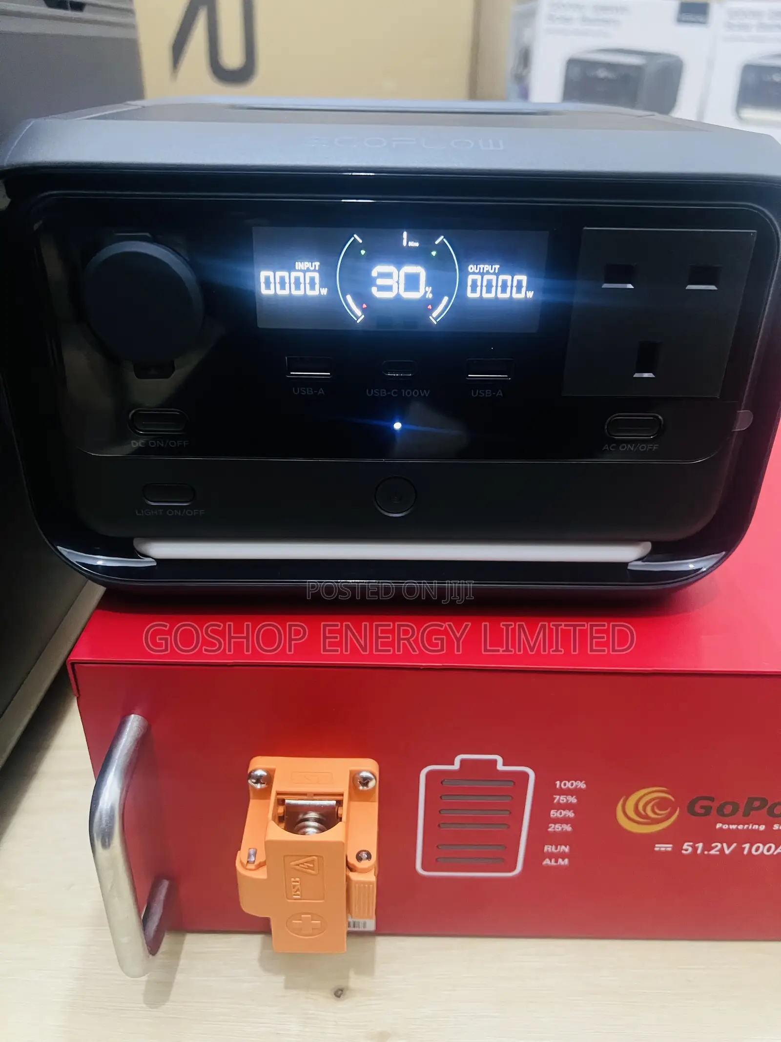 Ecoflow Gopower Portable Power Station 1200w 286wh