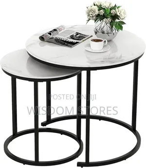 Round Coffee Table Set of 2