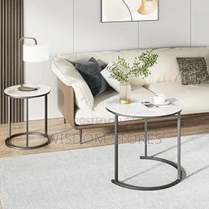 Round Coffee Table Set of 2