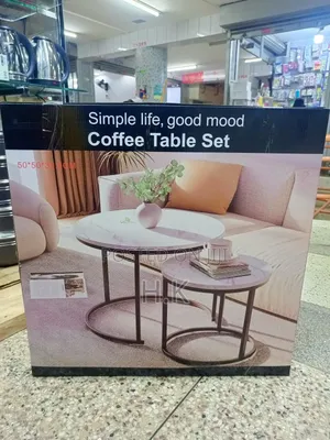 Simple Life, Good Mood Coffee Table Set".