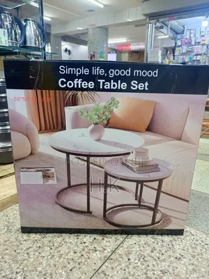 Simple Life, Good Mood Coffee Table Set".