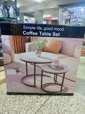Simple Life, Good Mood Coffee Table Set".