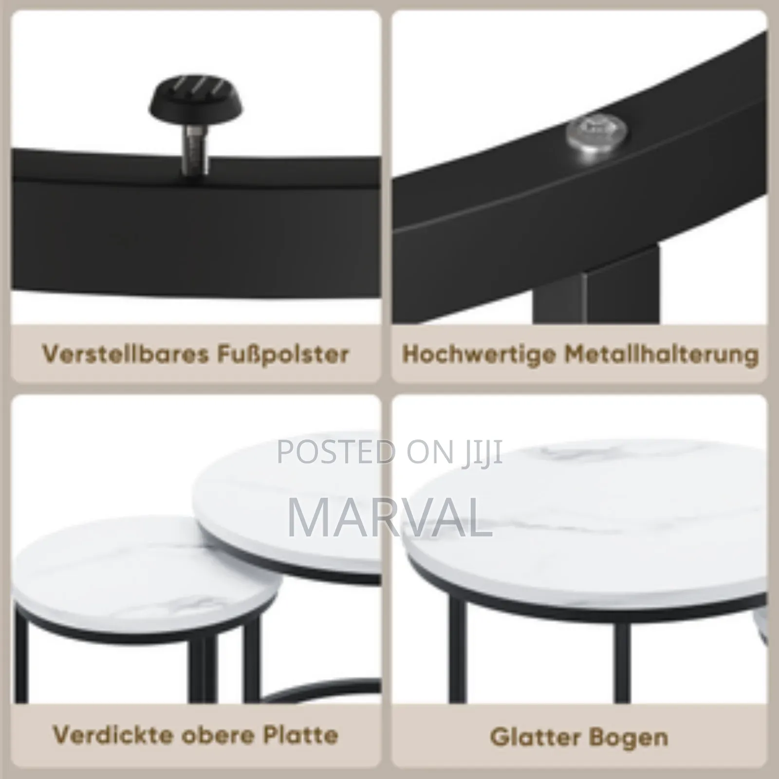 Nested Coffee Table 2 Piece Set