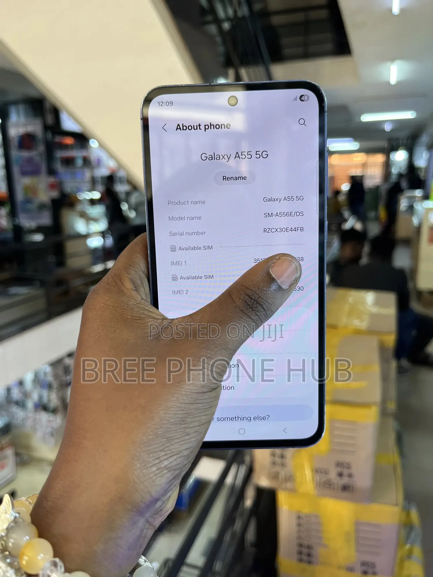 Samsung Galaxy A55 128 GB Black