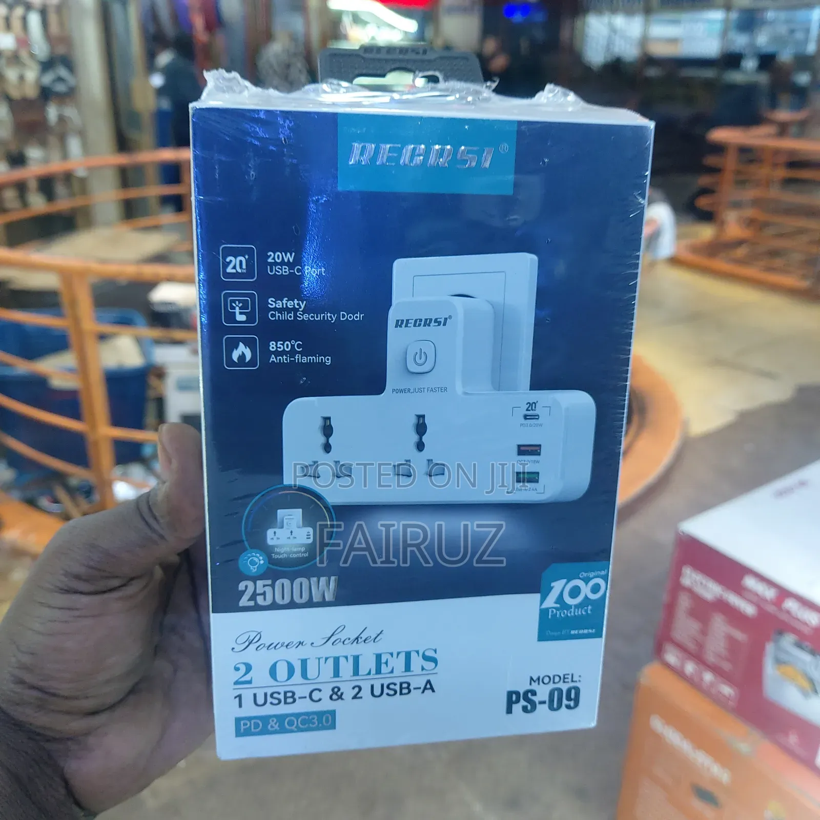 Recrsi Power Power Socket 2400w