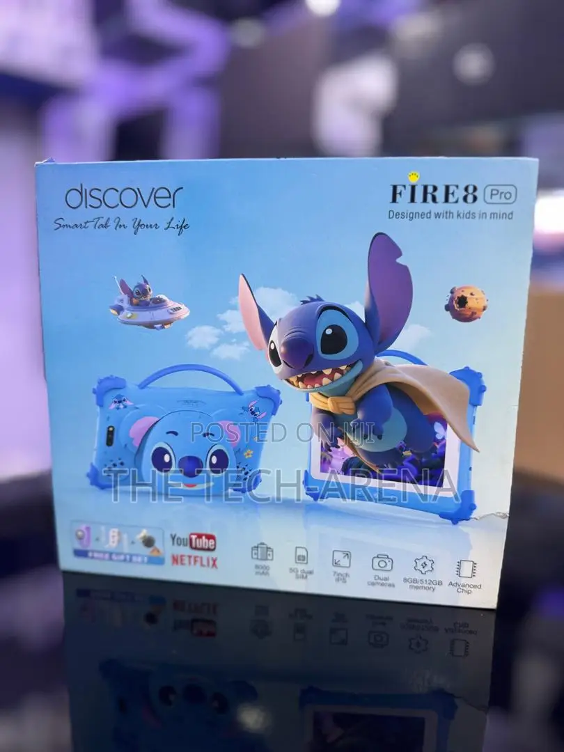 New Discover Fire 8 512 GB Black