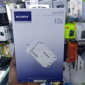 45w Recrsi Pd 3.0 Fast Charger 3.0 Usb-C