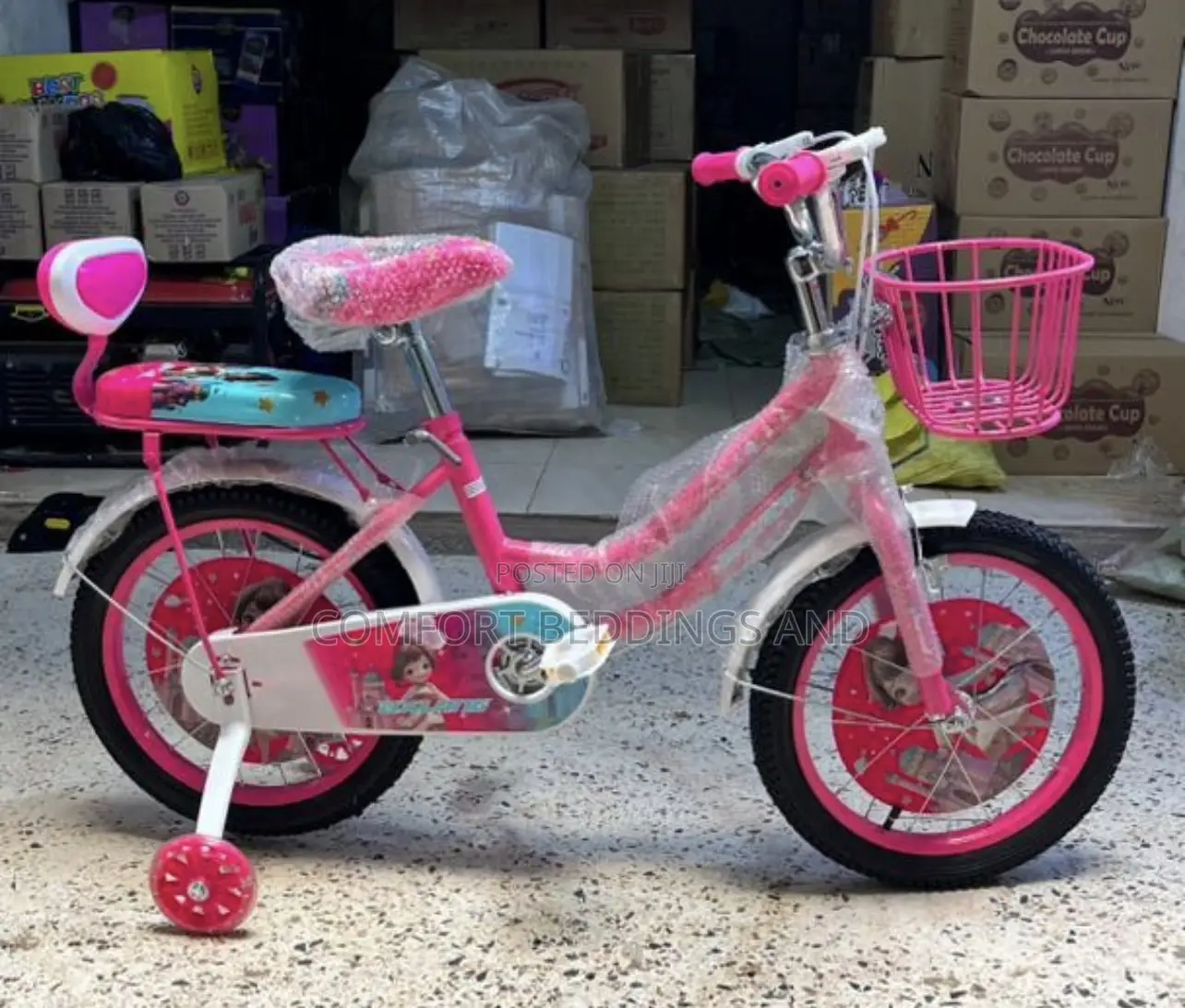 Carrier Kids Bicycle Pink
