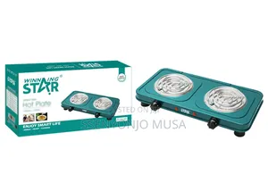 Winning Star Double Hotplate St-9639-2000w-Quality Assurance