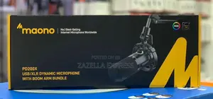 Maono Pd200x Usb/XLR Dynamic Microphone With Boom Arm Bundle