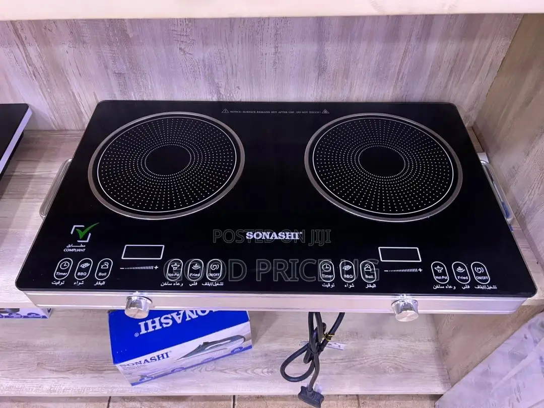 Sonashi Double Burner Infrared Cooker,