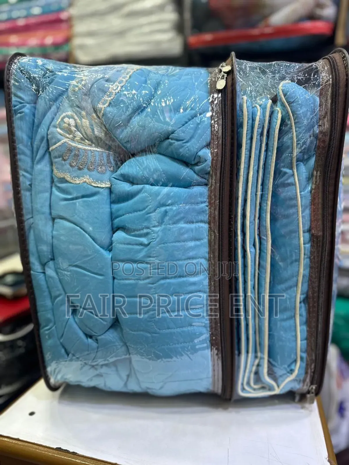 Executive Vip Cotton Set. Kingsize. ( Blue)