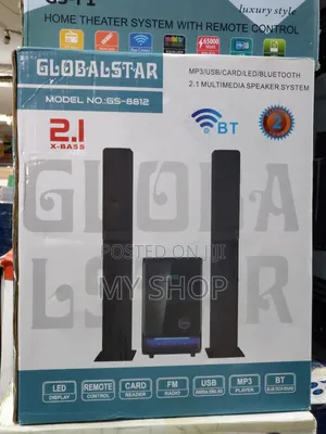 Global Star Home Theatre Gs-8812 With Bluetooth Perfect for Your Home