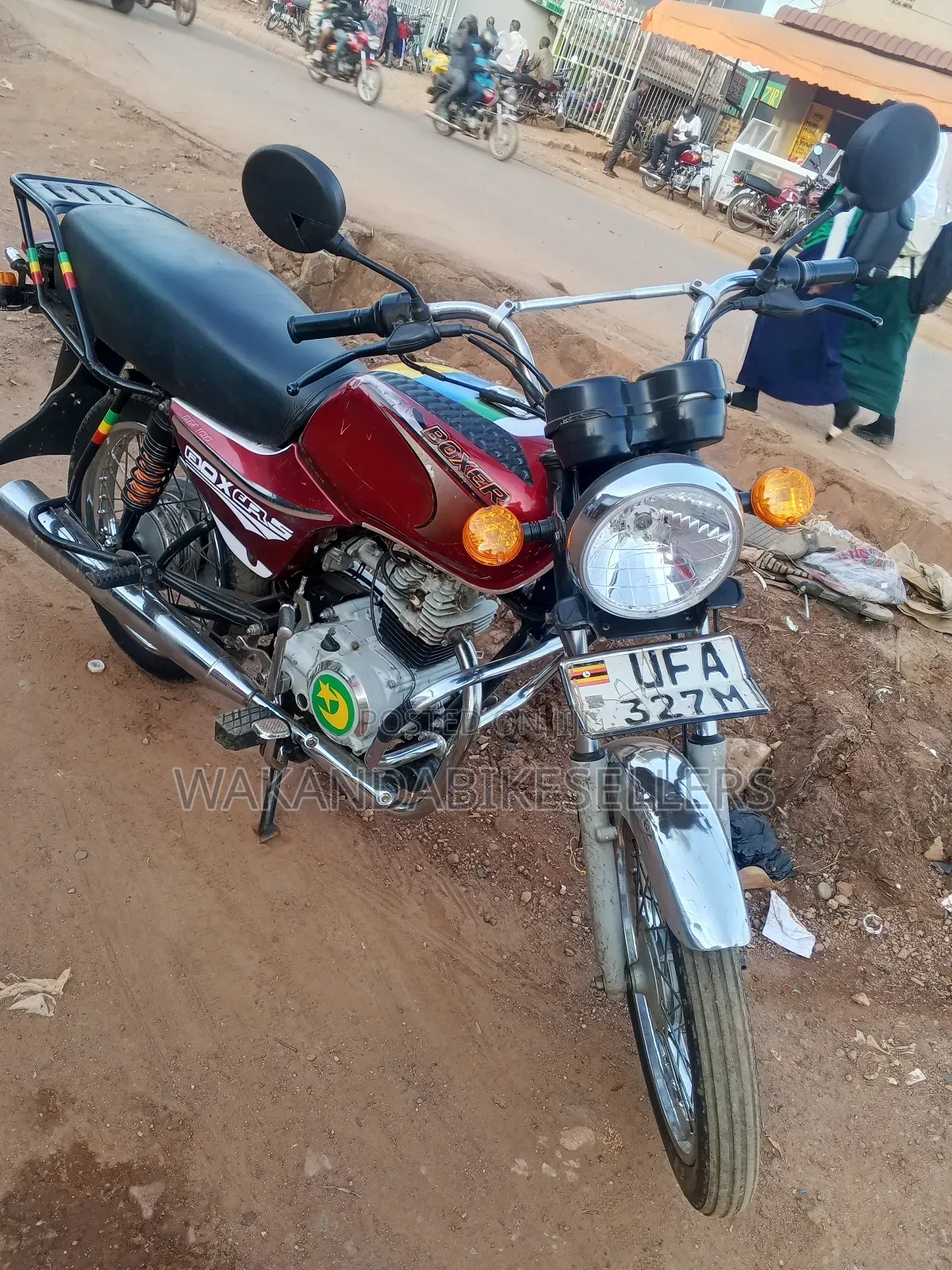 Bajaj Boxer 100 2023 Red