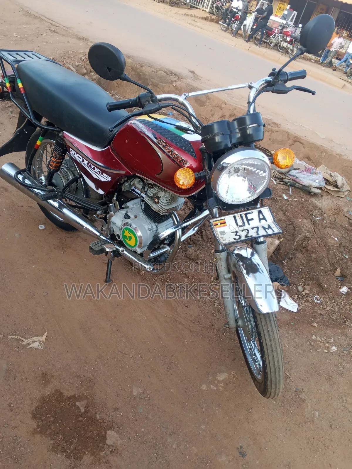 Bajaj Boxer 100 2023 Red