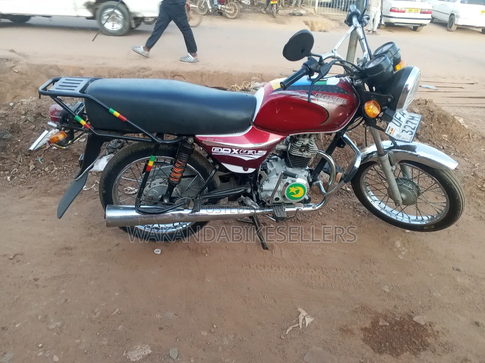Bajaj Boxer 100 2023 Red