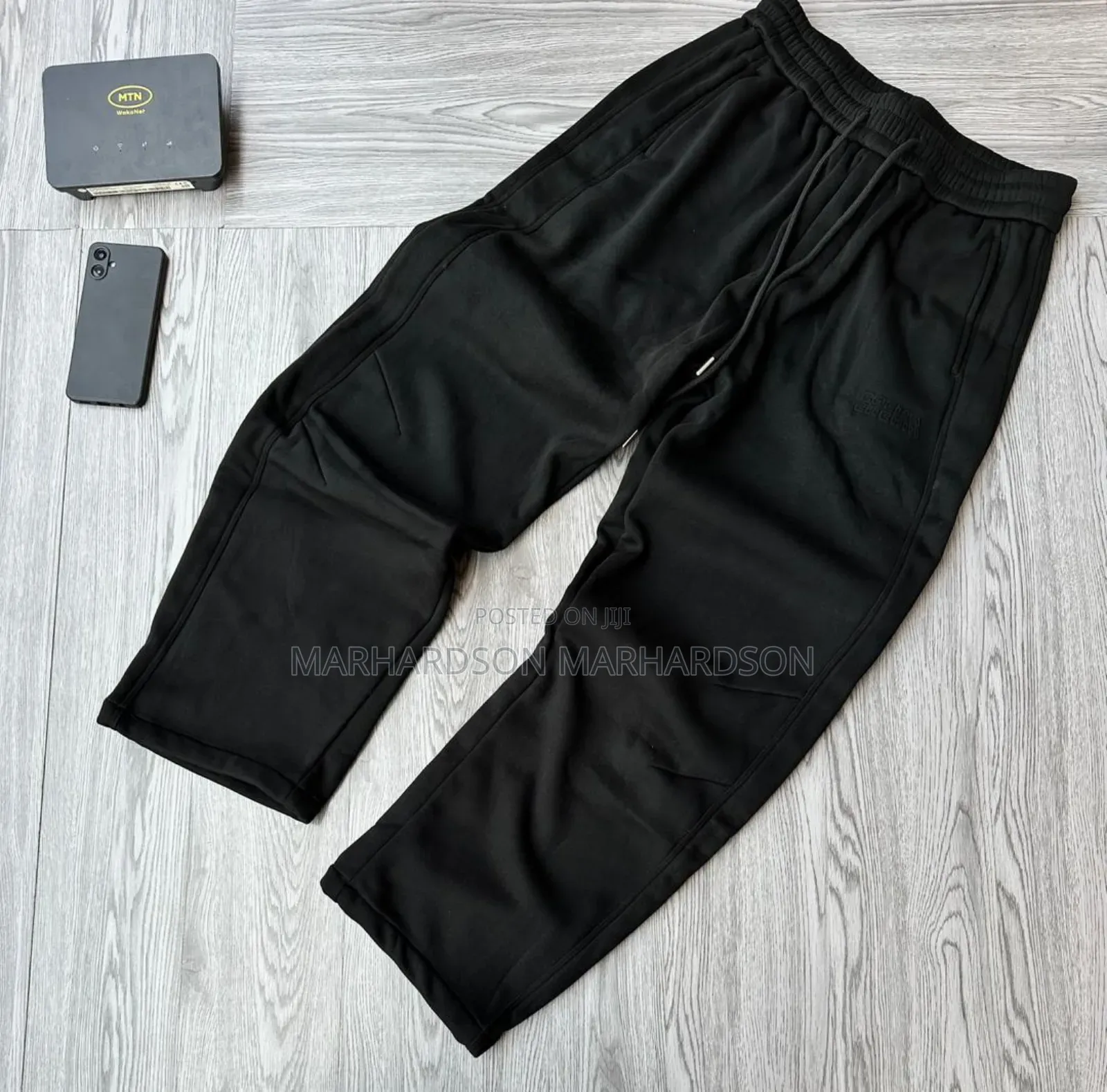 Heavy Material Men Sweater Pants