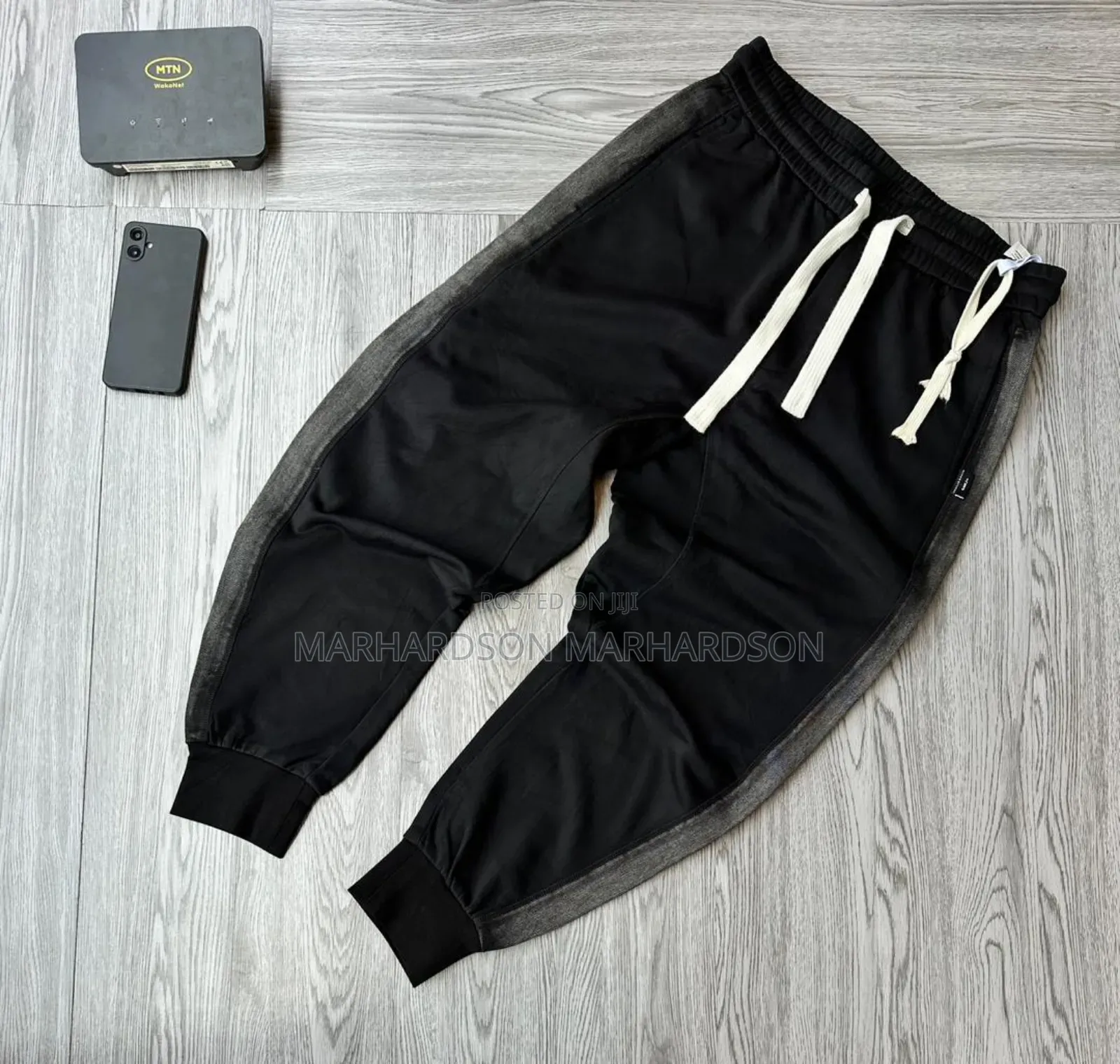Heavy Material Men Sweater Pants
