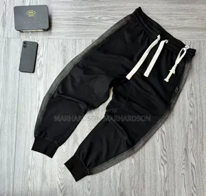 Heavy Material Men Sweater Pants