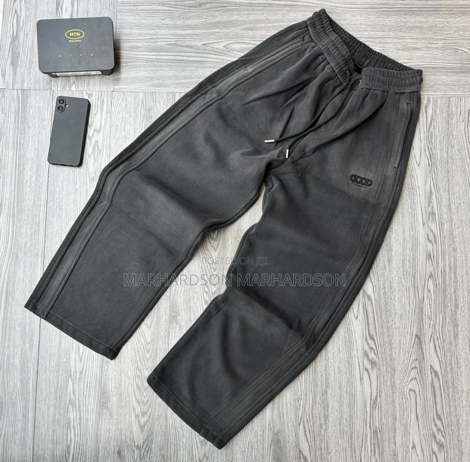Heavy Material Men Sweater Pants