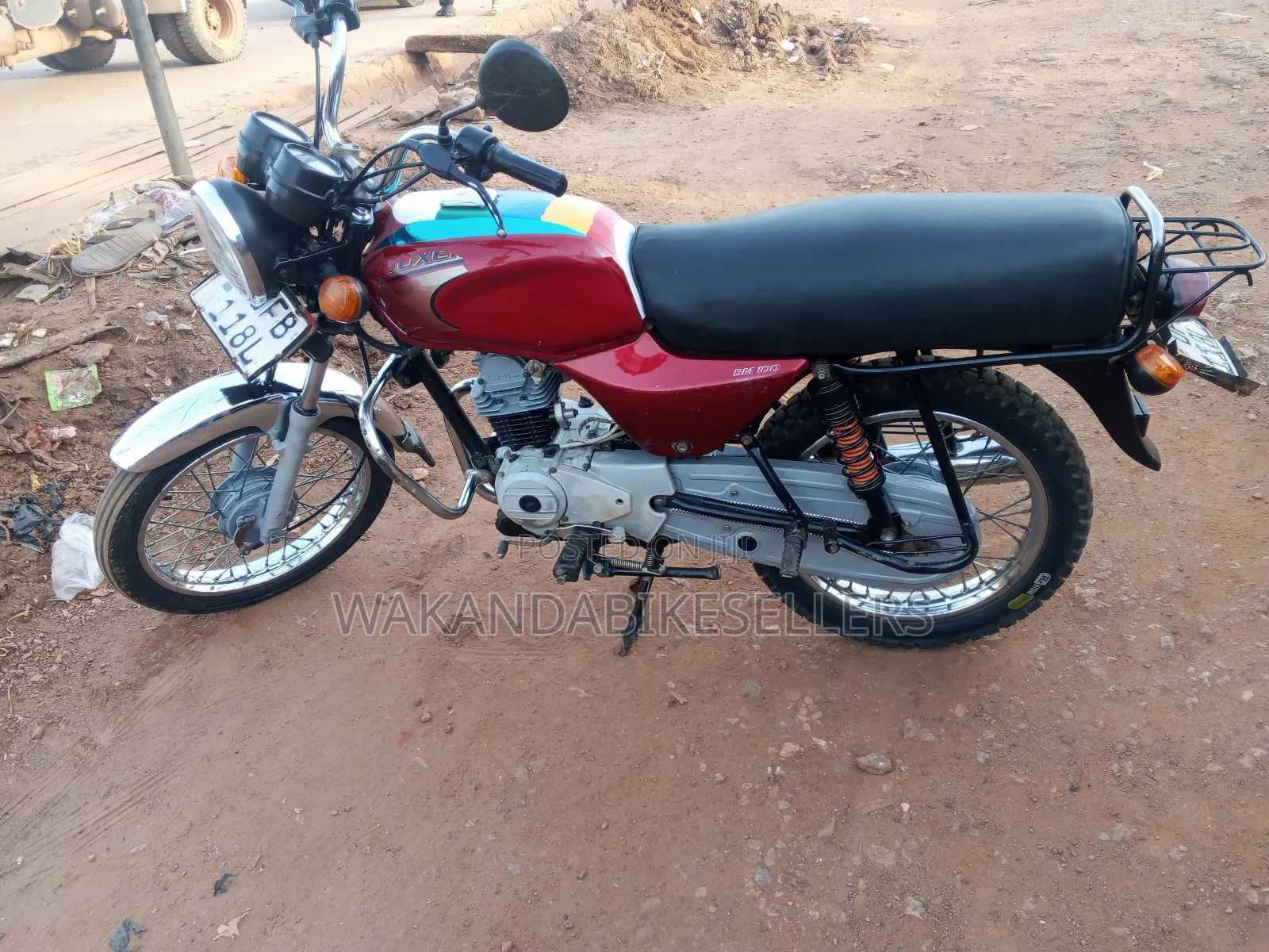 Bajaj Boxer 100 2023 Red