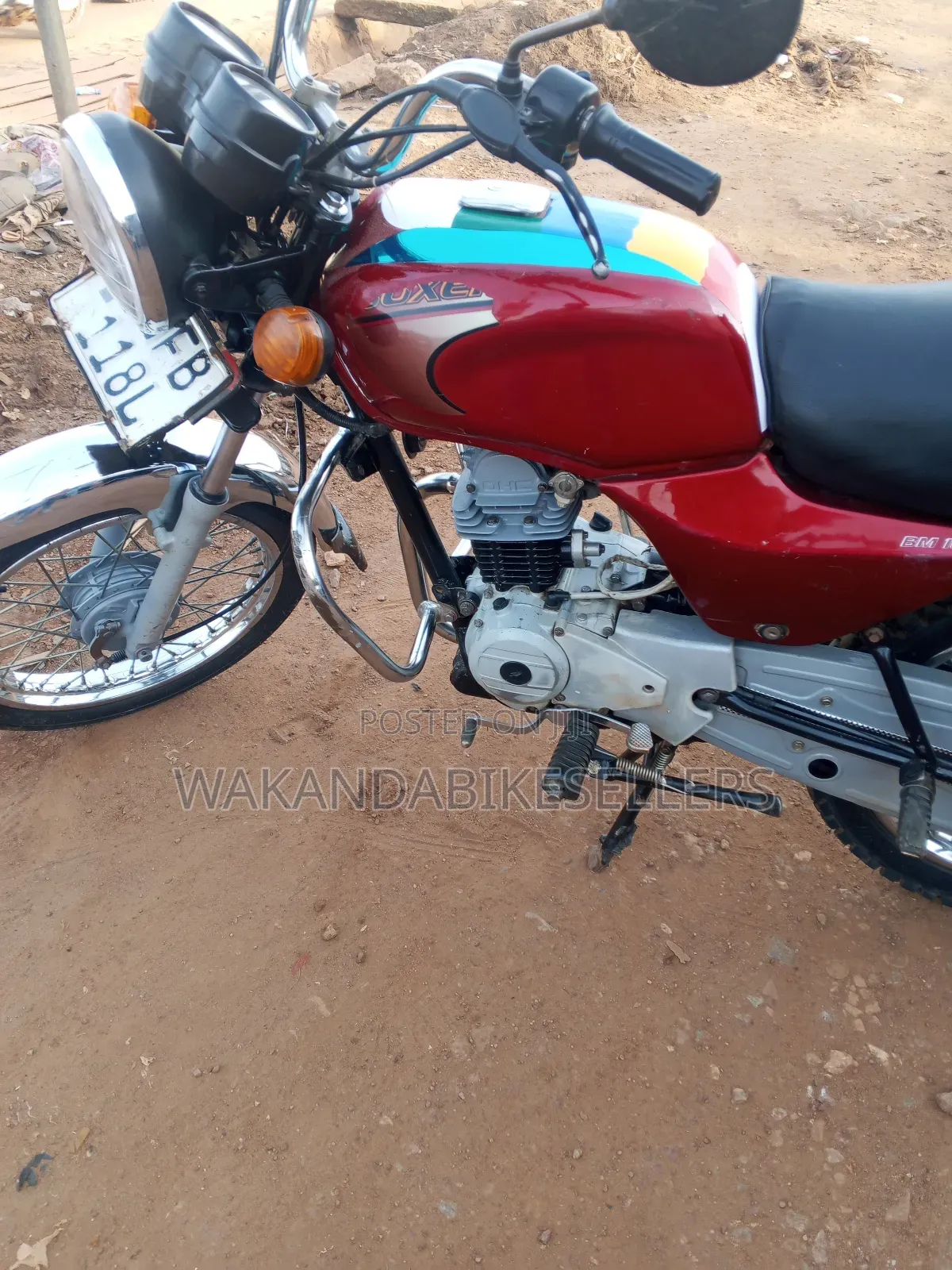 Bajaj Boxer 100 2023 Red