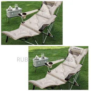 Foldable Camp Chair + Leg Rest
