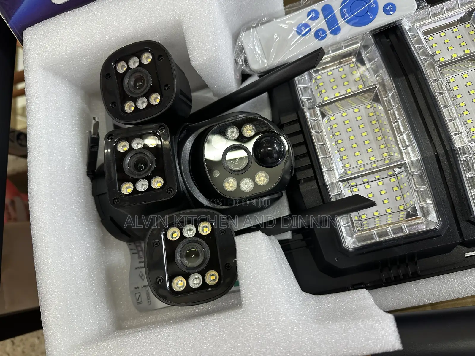 Solar Camera With Solar Street Light 2in1