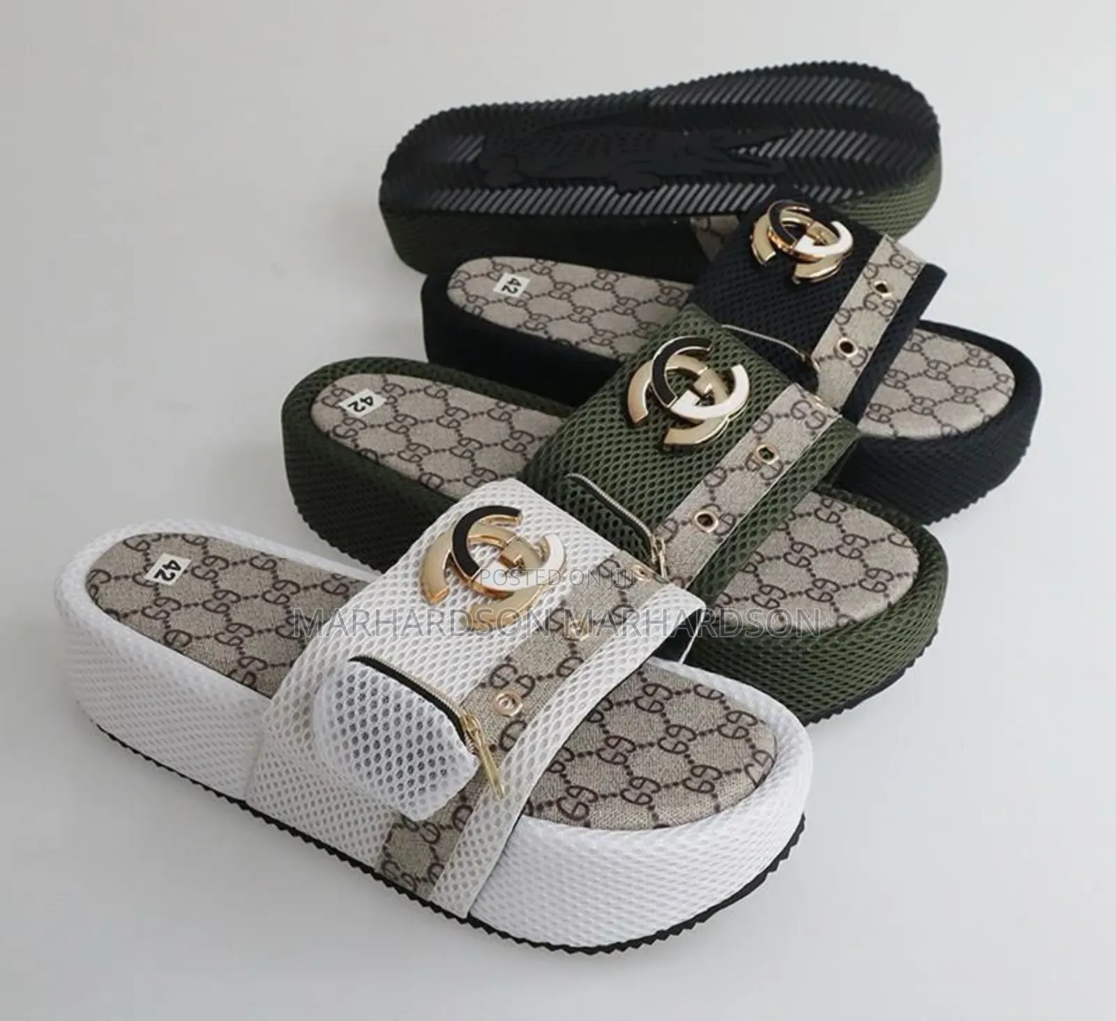 Channel Sandals