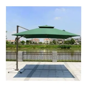 3x3m Large Cantilever Garden Parasol Canopy