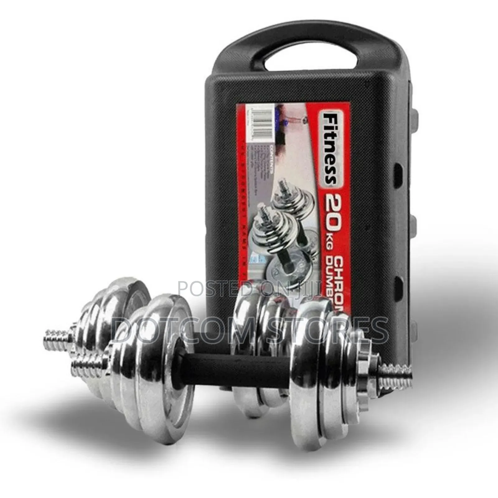 20kg Adjustable Cast Iron Dumbbell Set.