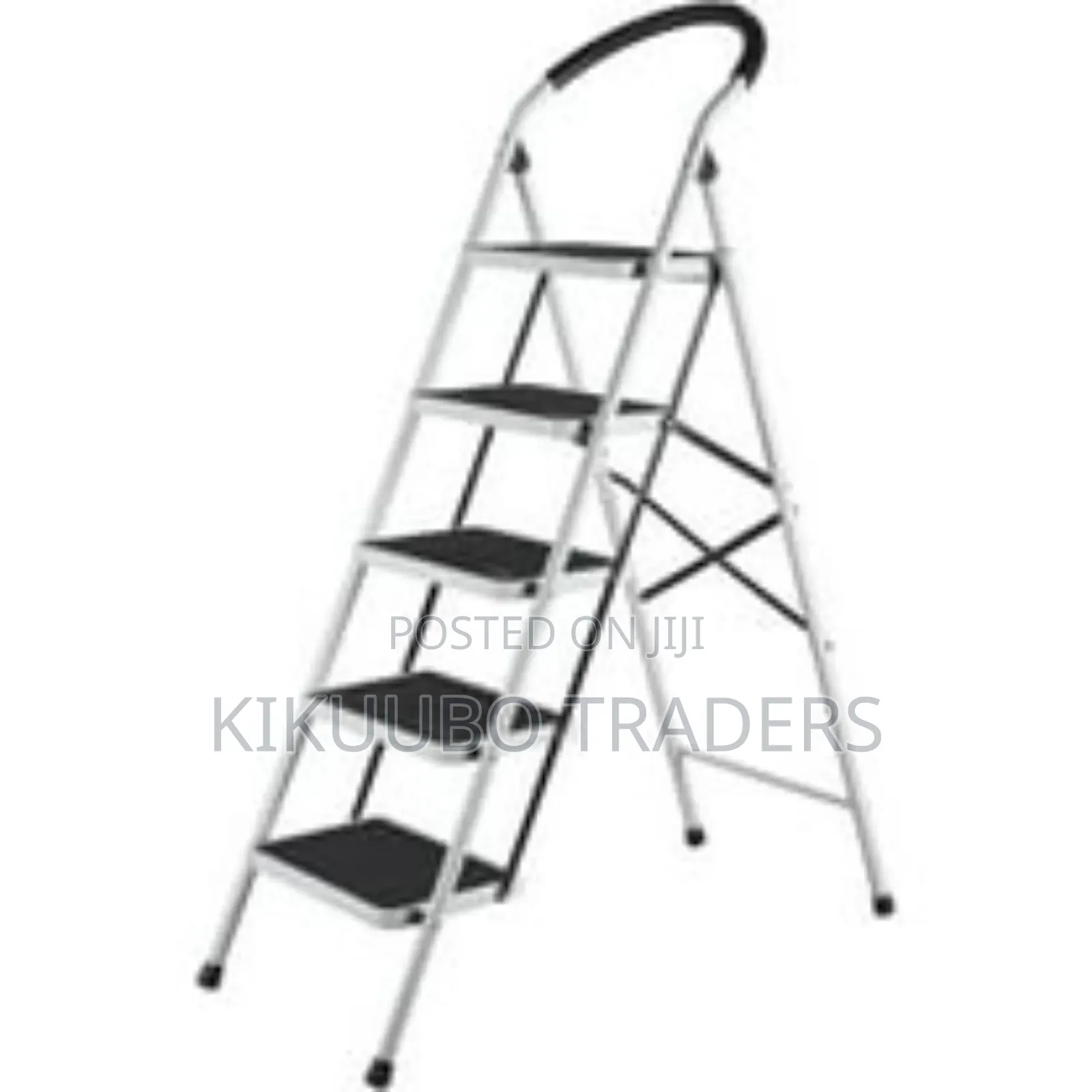 Step Folding Ladder With Handrails or Ladder Tool Caddy