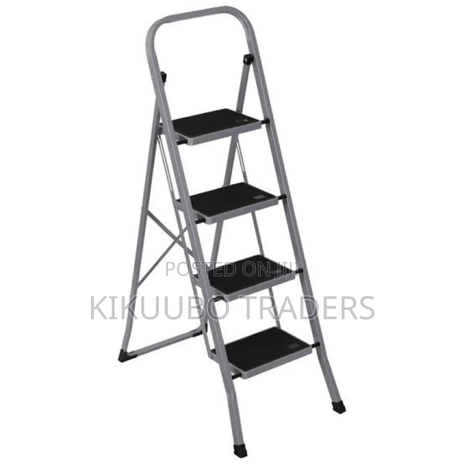 Step Folding Ladder With Handrails or Ladder Tool Caddy