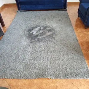 Carpet Rugs Neatly Used. Gray Colour