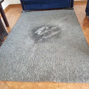 Carpet Rugs Neatly Used. Gray Colour