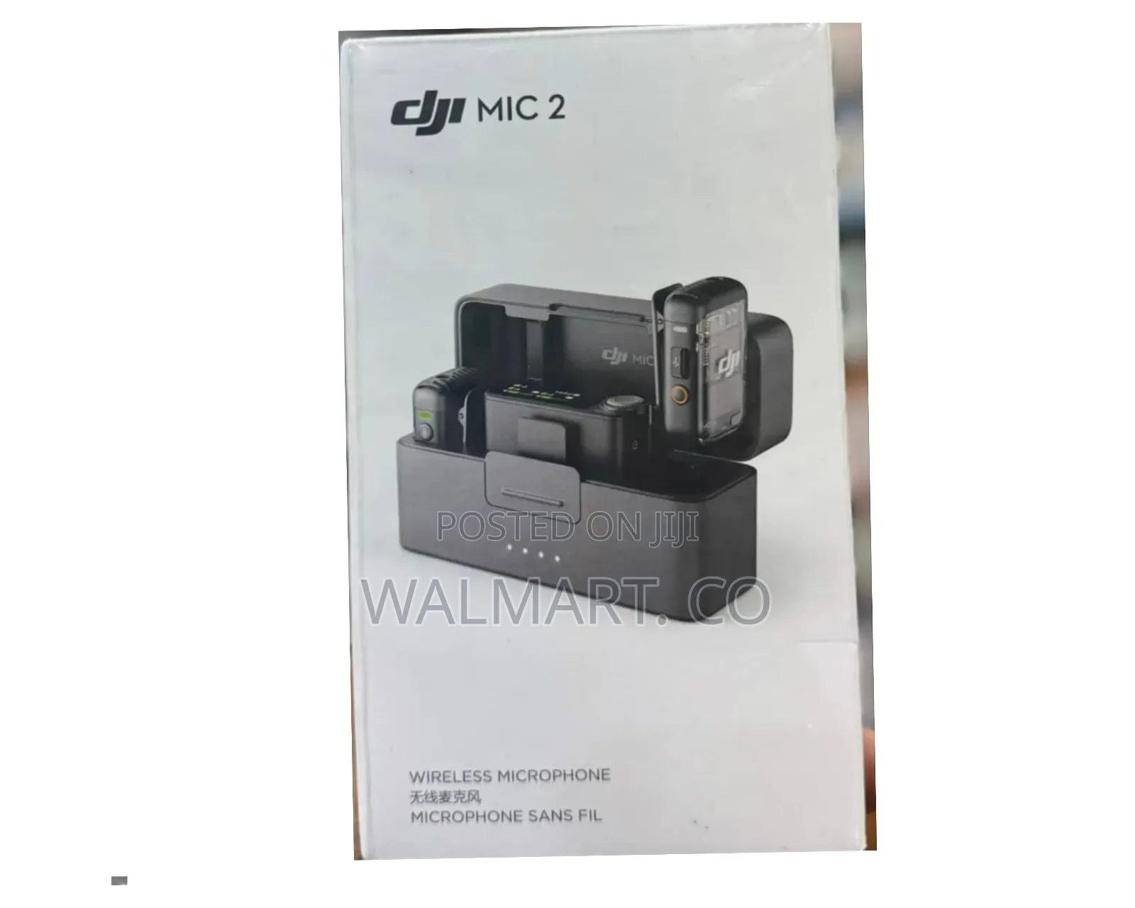 Dji Mic 2 Digital Wireless Dual Microphone Kit With Charging Case