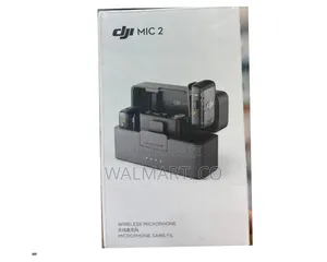 Dji Mic 2 Digital Wireless Dual Microphone Kit With Charging Case