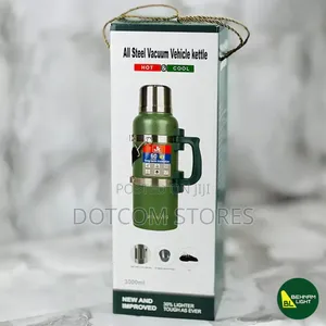 Jk Brand 3000ml All Steel Vacuum Vehicle Kettle.