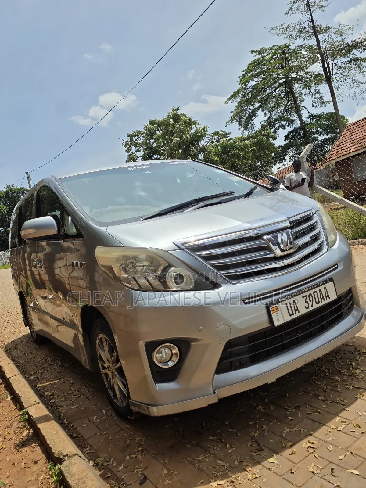 Toyota Alphard 2012 Gray