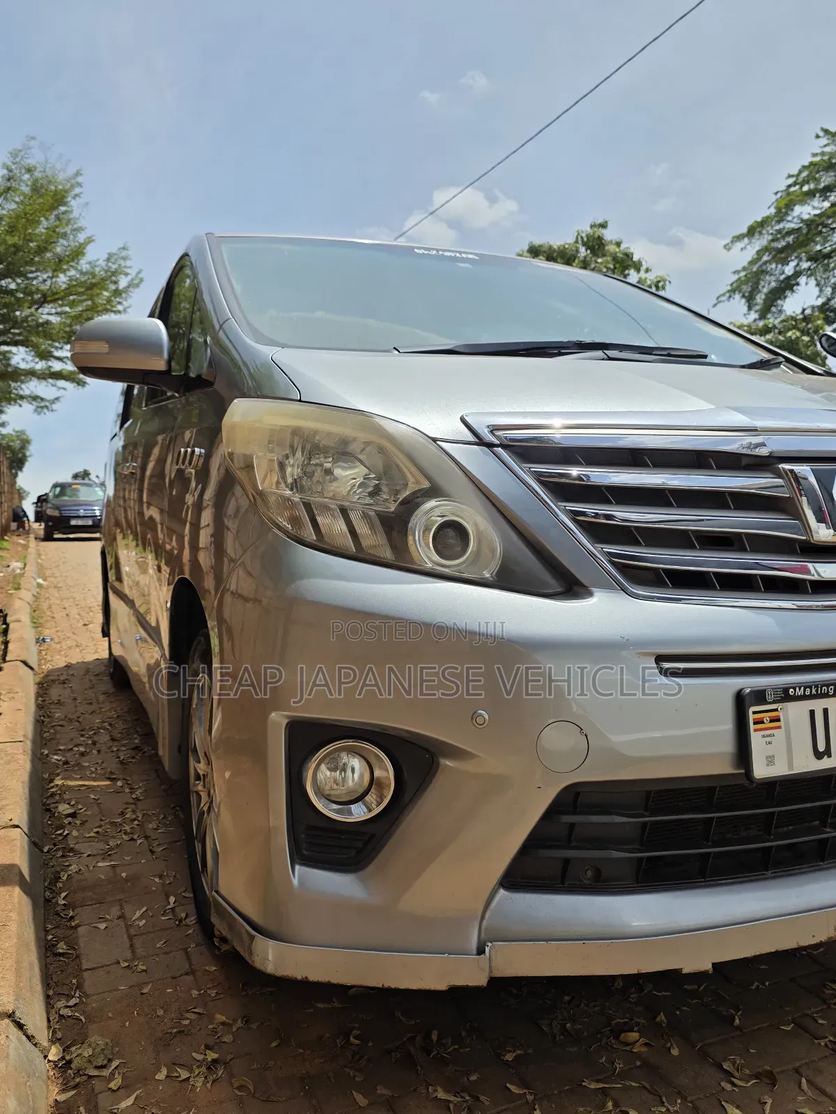 Toyota Alphard 2012 Gray