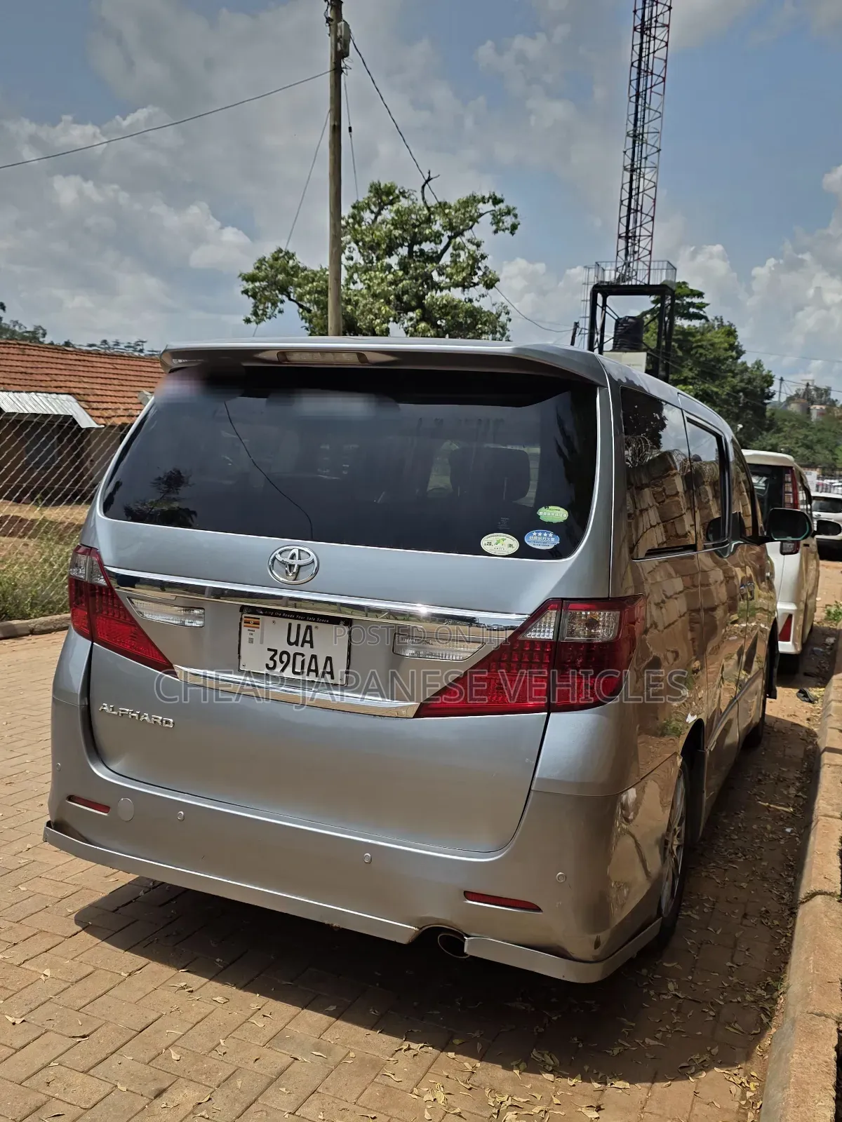 Toyota Alphard 2012 Gray