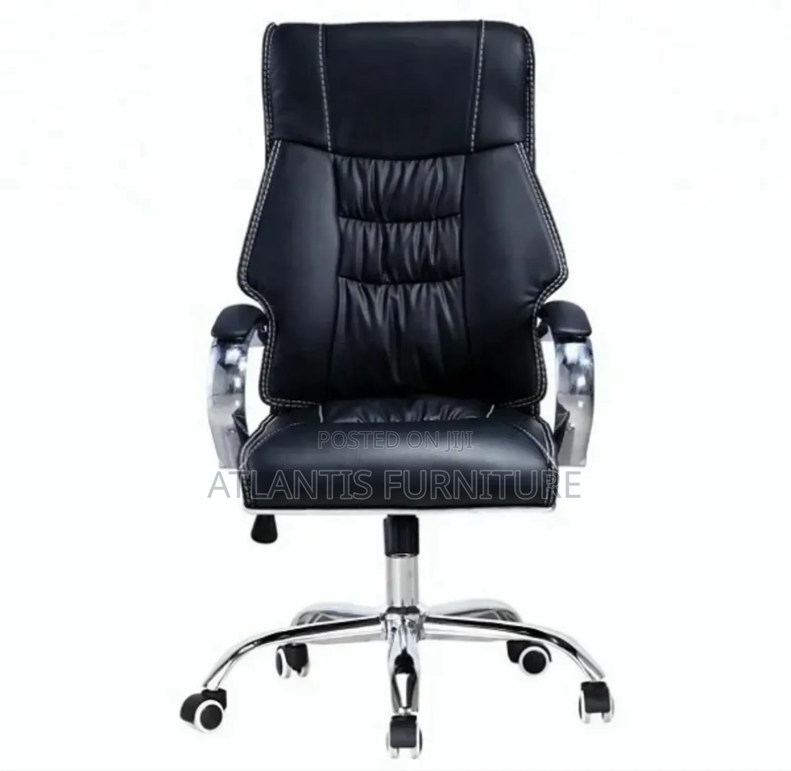 Black Shining Office Chair