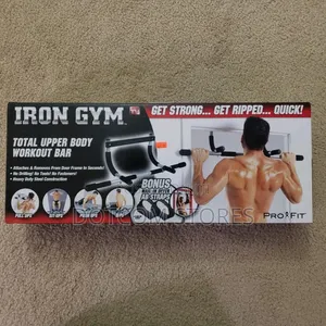 Iron Gym Total Upper Body Workout Bar.