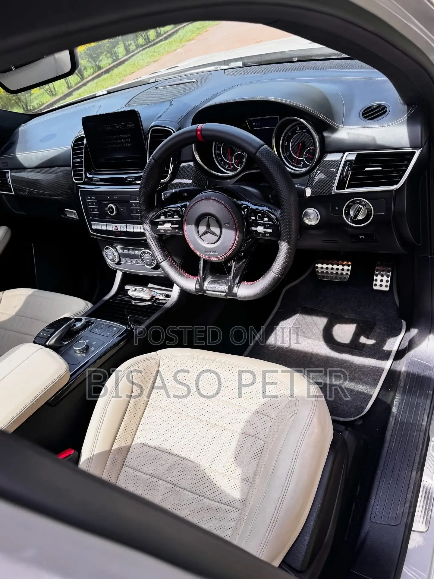 Mercedes-Benz GLE-Class AMG GLE 63 4MATIC 2017 White