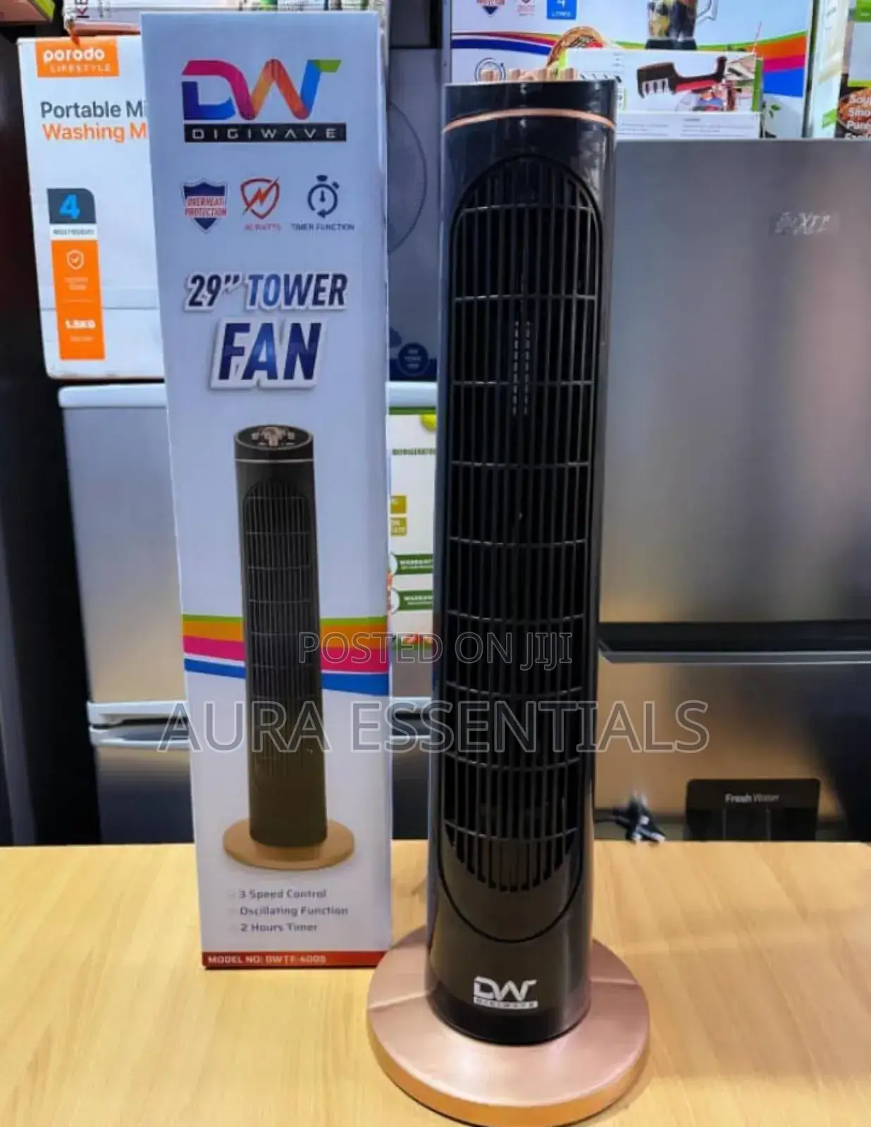 Digiwave 29" Oscillating Tower Fan