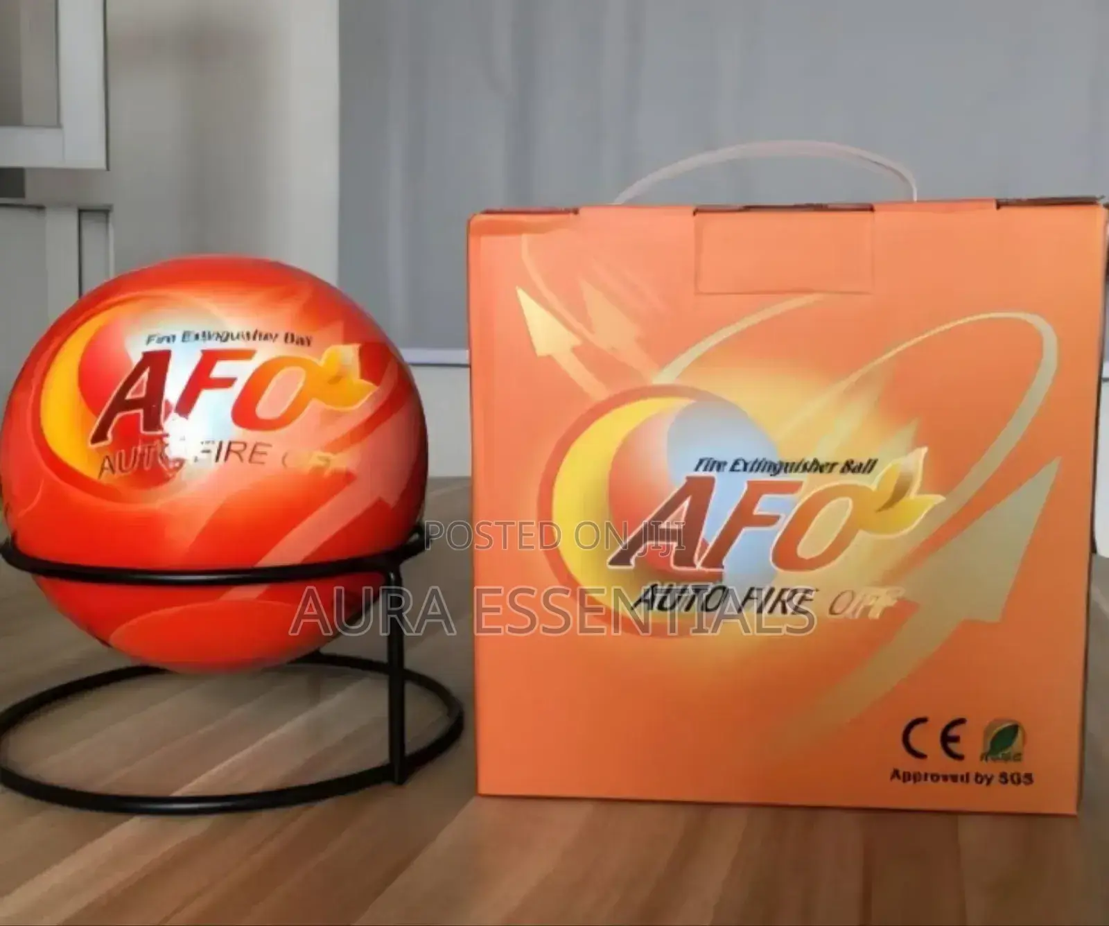 Afo (Auto Fire Off) Fire Extinguisher Ball