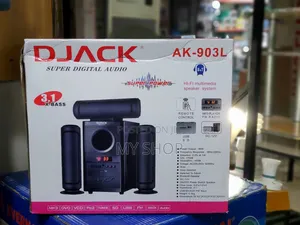 D Jack Woofer Hi-Fi Home Theater With Bluetooth Fm Radio Ak-903l