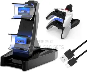 Charging Docking Station Stand Led Indicator Compatible With Plays