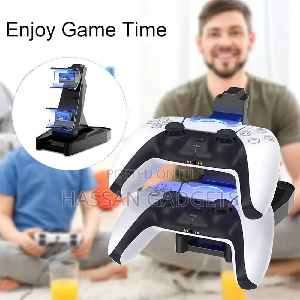 Charging Docking Station Stand Led Indicator Compatible With Plays