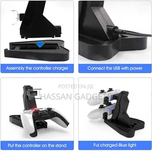 Charging Docking Station Stand Led Indicator Compatible With Plays